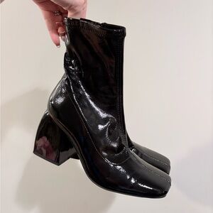 Call it spring high heeled boots size 6